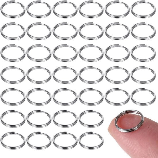 Raccordi a chiave da 10 mm - 100 pezzi di raccordi a chiave in acciaio inox argento