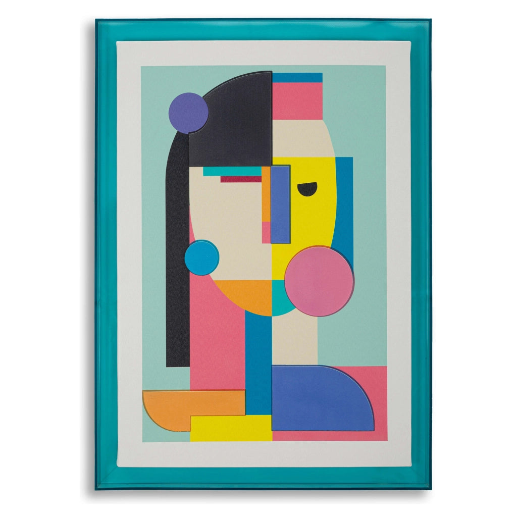 Bamiri, Quadro Materiale Struttura in Plastica, 50x70h cm Multicolore
