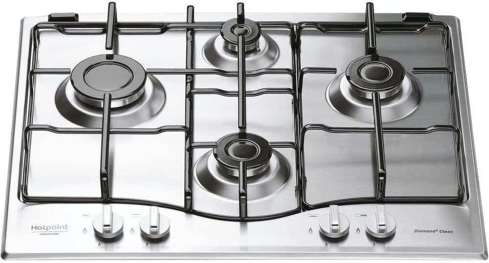 Hotpoint PCN 642 IX/H Acciaio inossidabile Da incasso Gas 4 Fornello(i)
