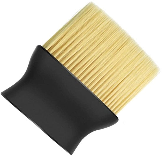 Set di spazzole per dettaglio auto - Set di spazzole morbide - Design ergonomico - Giallo - Spazzola a pelo denso - Adatto per interni auto e computer...