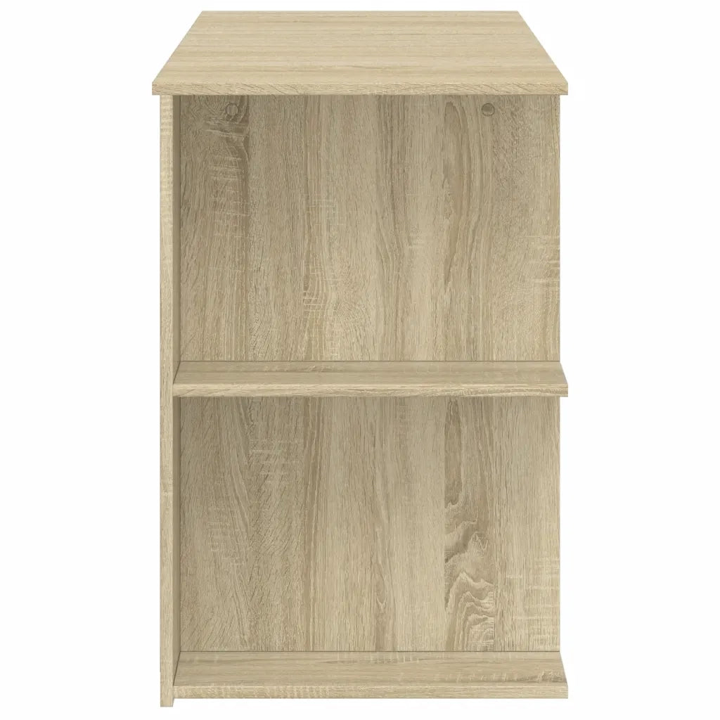 vidaXL Scrivania Rovere Sonoma 140x50x75 cm in Legno Multistrato