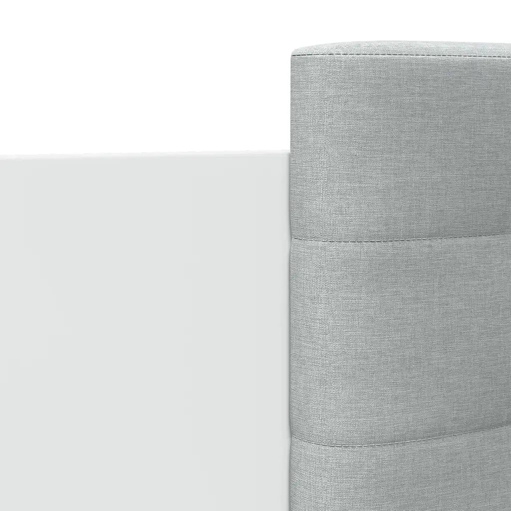 Giroletto con Testiera Bianco 140x200 cm in Legno Multistrato 3209919
