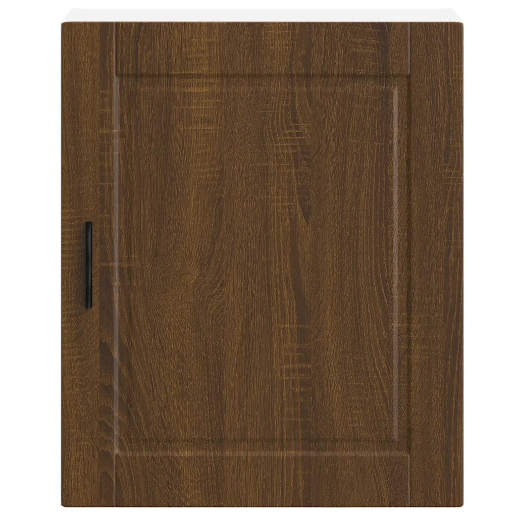 vidaXL Pensili da Cucina 2 pz Porto Rovere Marrone Legno Multistrato