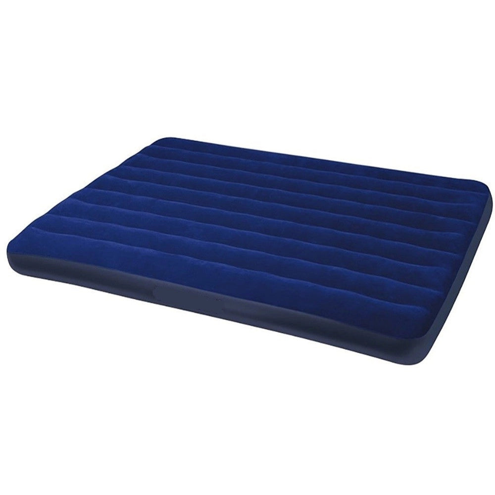 Trade Shop - Materassino Materasso Gonfiabile Matrimoniale Campeggio Spiaggia Casa 152x203x22cm -