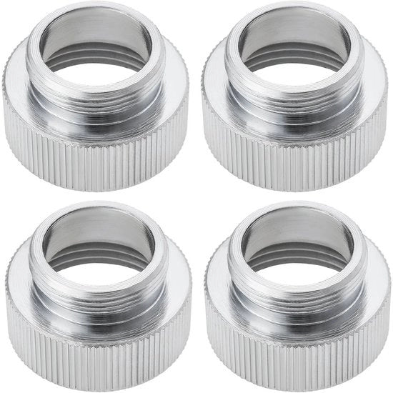 Adattatore per rubinetto - 4 pezzi - Adatto per lavastoviglie - Argento - Adattatore per filtrazione - Misura 3/4'' a M22 x 1.0