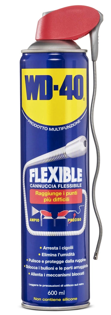 Lubrificante Flexible Spray Wd 40 Professionale 600 ml 6 Pezzi