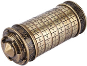 Cassaforte con slot a puzzle in stile classico - Contenitore per puzzle metallico - Modifica password - Materiale duraturo - Sorpresa per l'amato