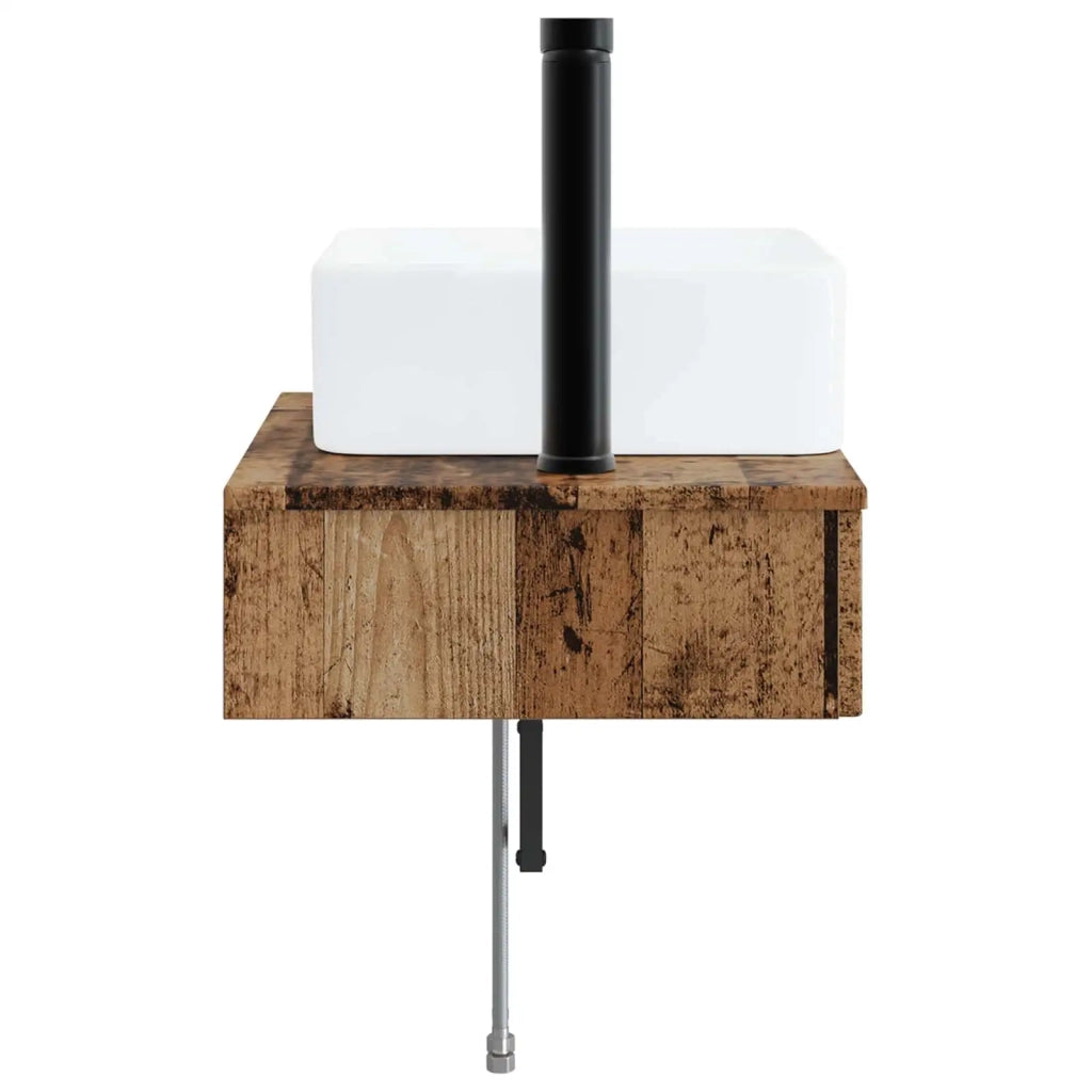 Lavabo da Parete Legno antico 50 x 41 x 39 cm CFW6999849