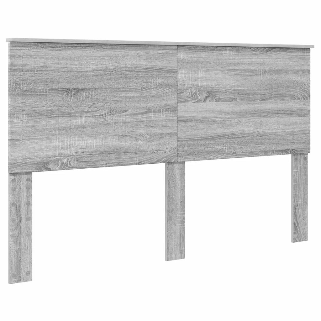 Struttura del letto con testiera Grigio Sonoma 160 x 200 cm 3411285