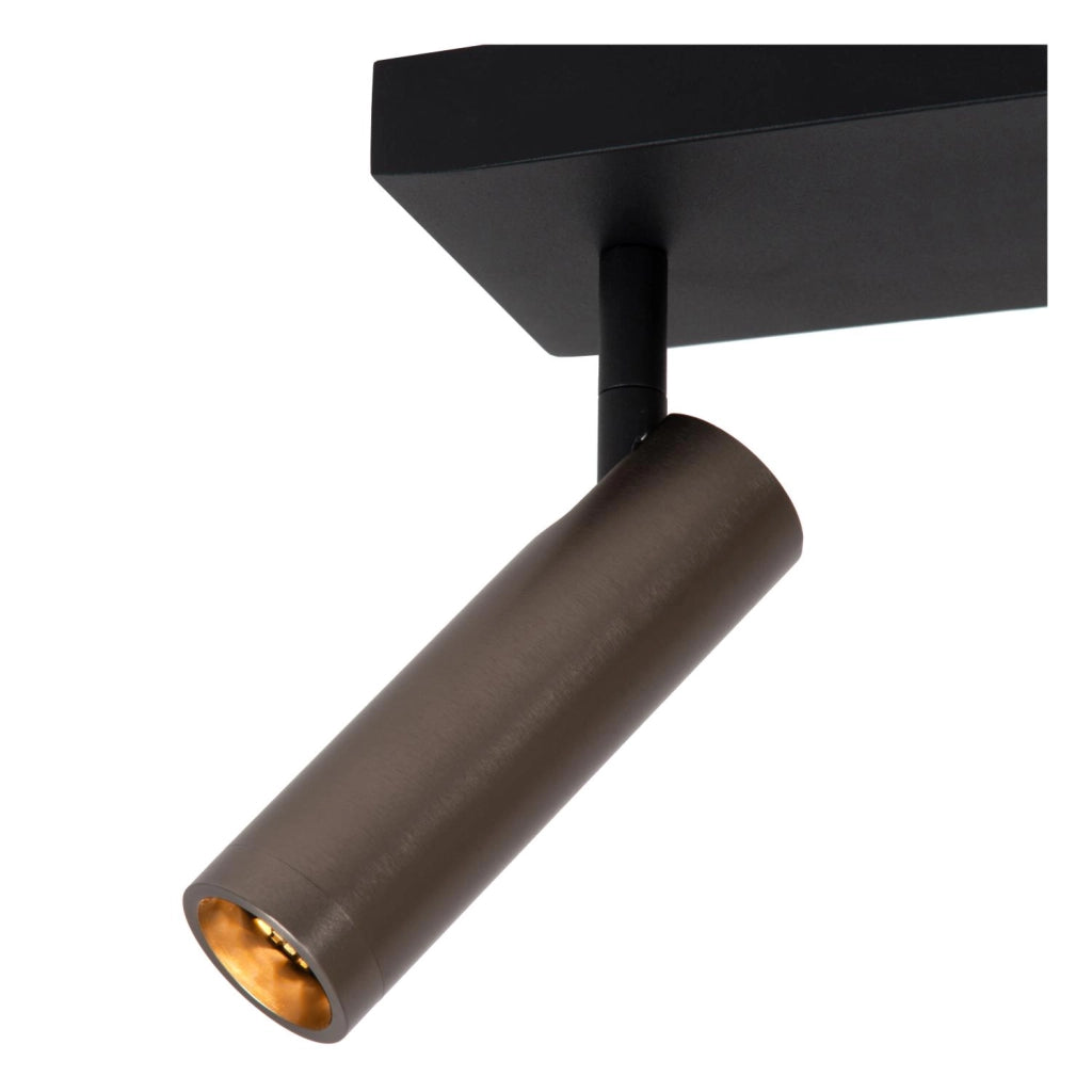 Faretto soffitto GRADO 2xMR11 grigio nero Lucide