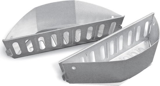 Set di carri per carbone per grigliate a carbone Weber da 47, 57, 67 cm - riscaldamento diretto e indiretto - compatibile con grigliate a carbone Weber 7403