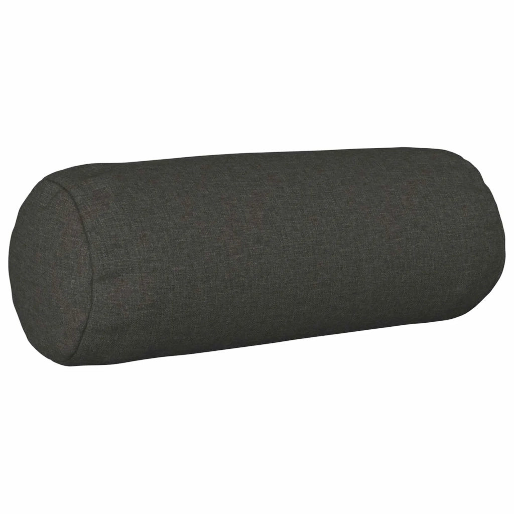 Federa 2 pcs HEERLEN Grigio Scuro Ø 15 x 40 cm 923151