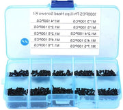 Kit di Viti a Tappo a Croce Phillips Assortimento M1 M1.2 M1.4 M1.7