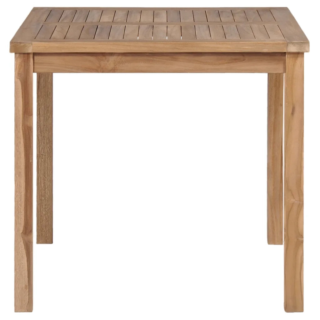 Set da pranzo da giardino 3 pz 80x80 cm in legno massello di teak 3059923
