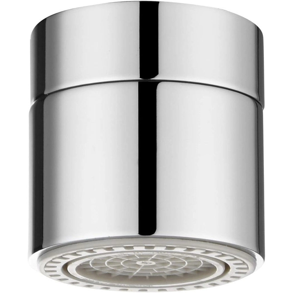 Trade Shop - Filtro Rubinetto Antispruzzo F22 Con Filettatura Interna Con 2 Flussi Bagno 87192 -