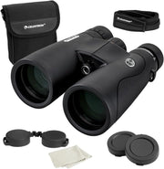 Celestron 72336 Nature DX ED 12x50 binocolo con obiettivo a bassissima dispersione esterni e birdwatching, ottica multistrato con prismi BaK-4, rinforzato in gomma, resistente ad acqua e nebbia