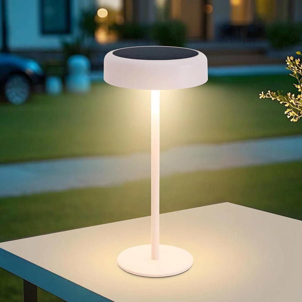 ZMH Lampada da tavolo LED wireless solare batteria ricaricabile touch dimmerabile per soggiorno comodino