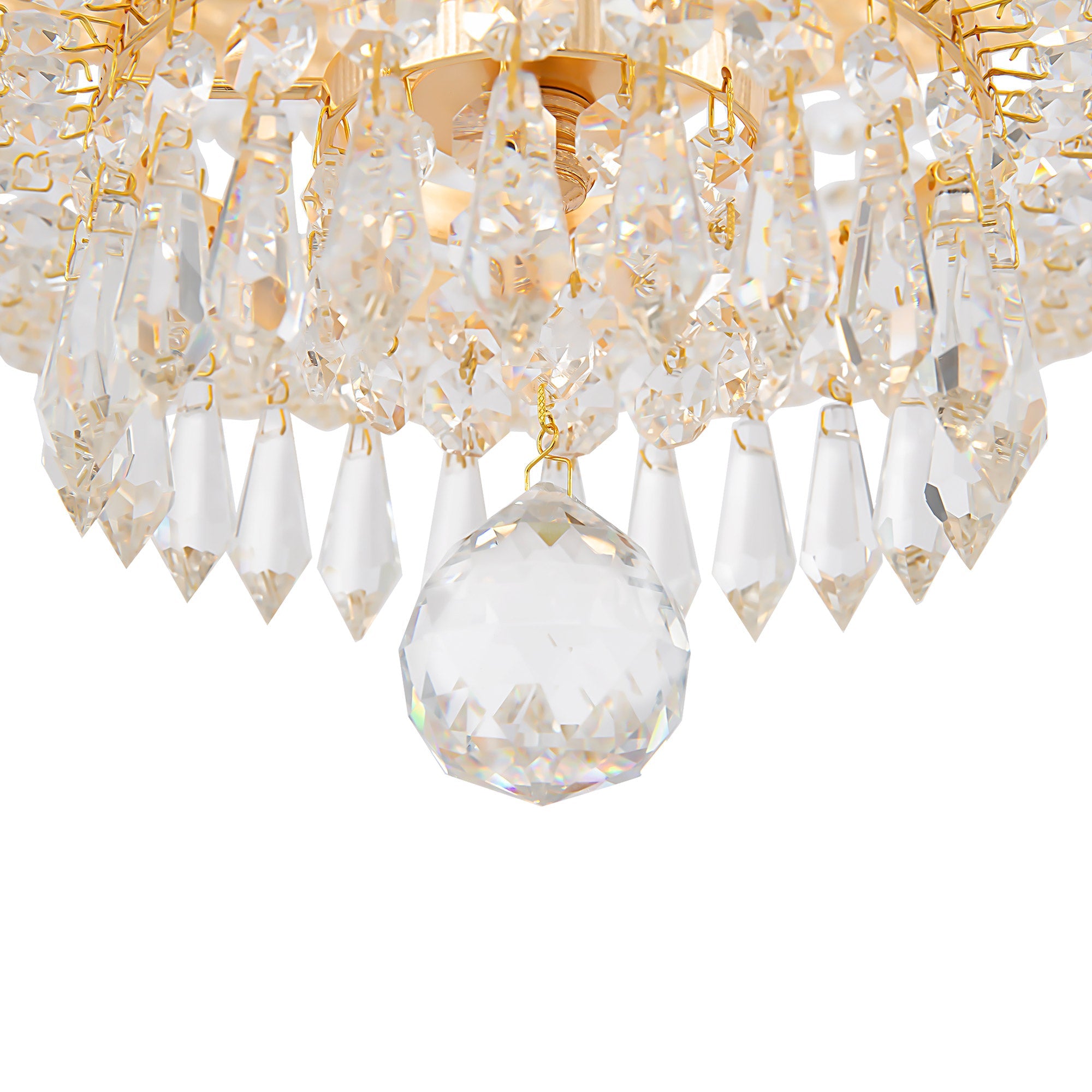 Lampadario Royal Classic in Metallo Bella Oro