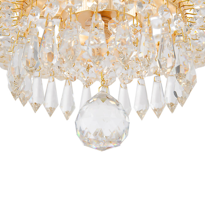 Lampadario Royal Classic in Metallo Bella Oro