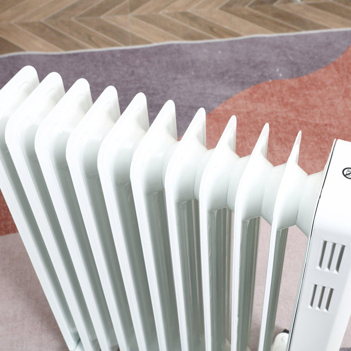 Stufa Termosifone ad Olio 2720W 11 Elementi Bianco