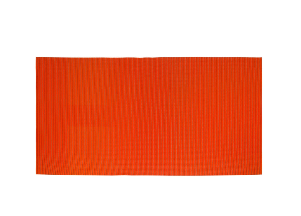 Tappetino Gommato Antiscivolo Multiuso Per Cassetti e Superfici Colore Arancio - 65x500cm - Arancio