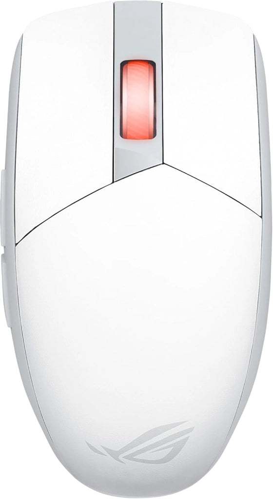 ROG Harpe Ace Aim Lab Edition Mouse Gaming, Super Leggero, 36000 dpi, Wireless 2.4 GHz, Bluetooth, Bassa Latenza, USB, Batteria a Lunga Durata, Illuminazione RGB Aura Sync, Bianco
