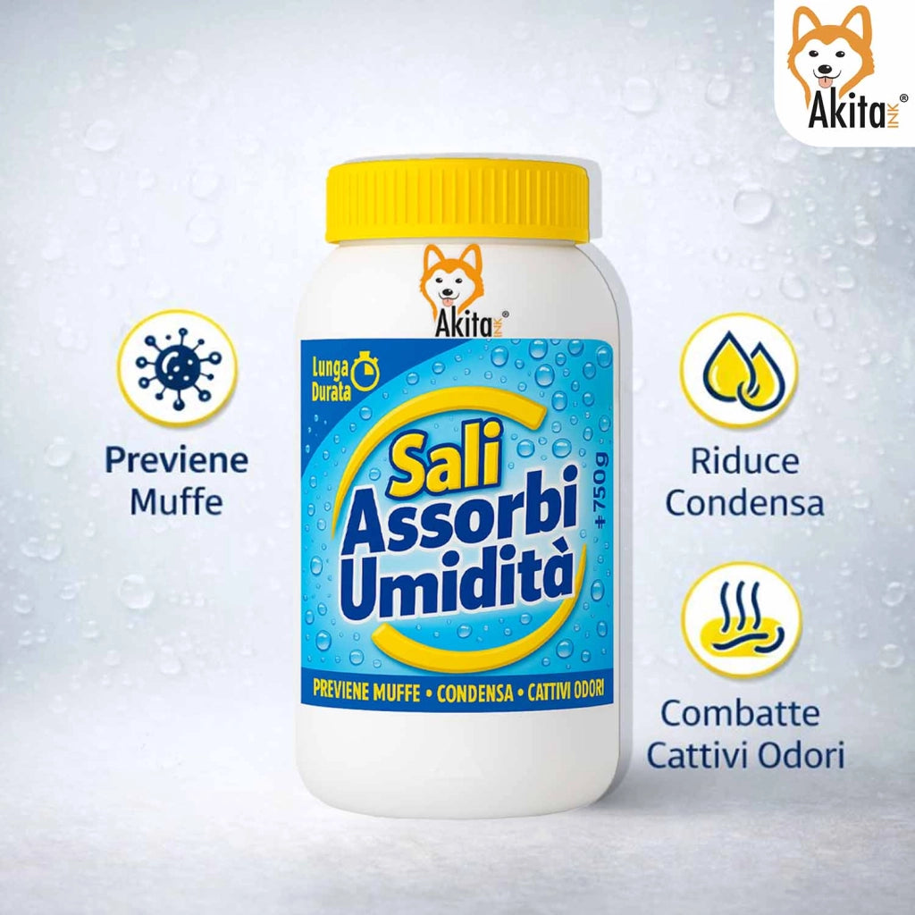 Akitaink Sali Assorbiumidita 750g Antimuffa