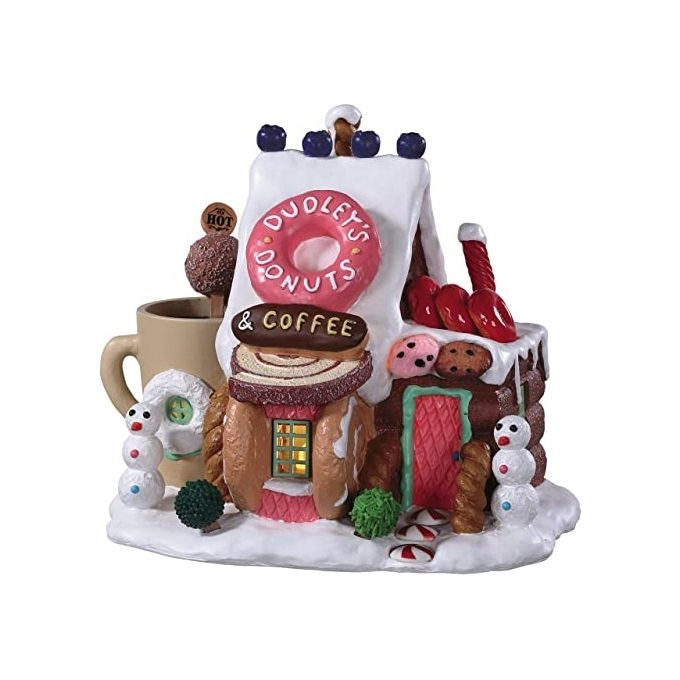Lemax 95529 Sugar 'n Spice Edificio Illuminato per Villaggio Natalizio con Luci Alimentazione 3x AA 4.5V colore Multicolore