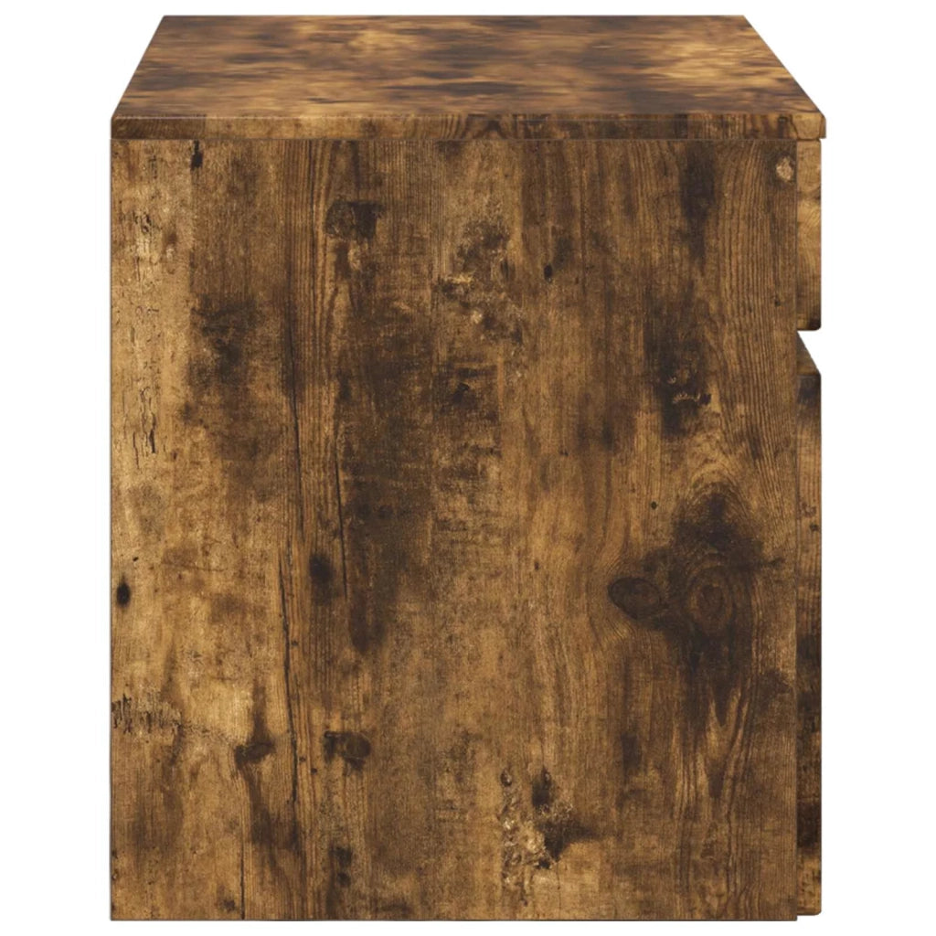 Mobiletto da Bagno a Muro Rovere Fumo 59 x 44,5 x 50 cm 890637