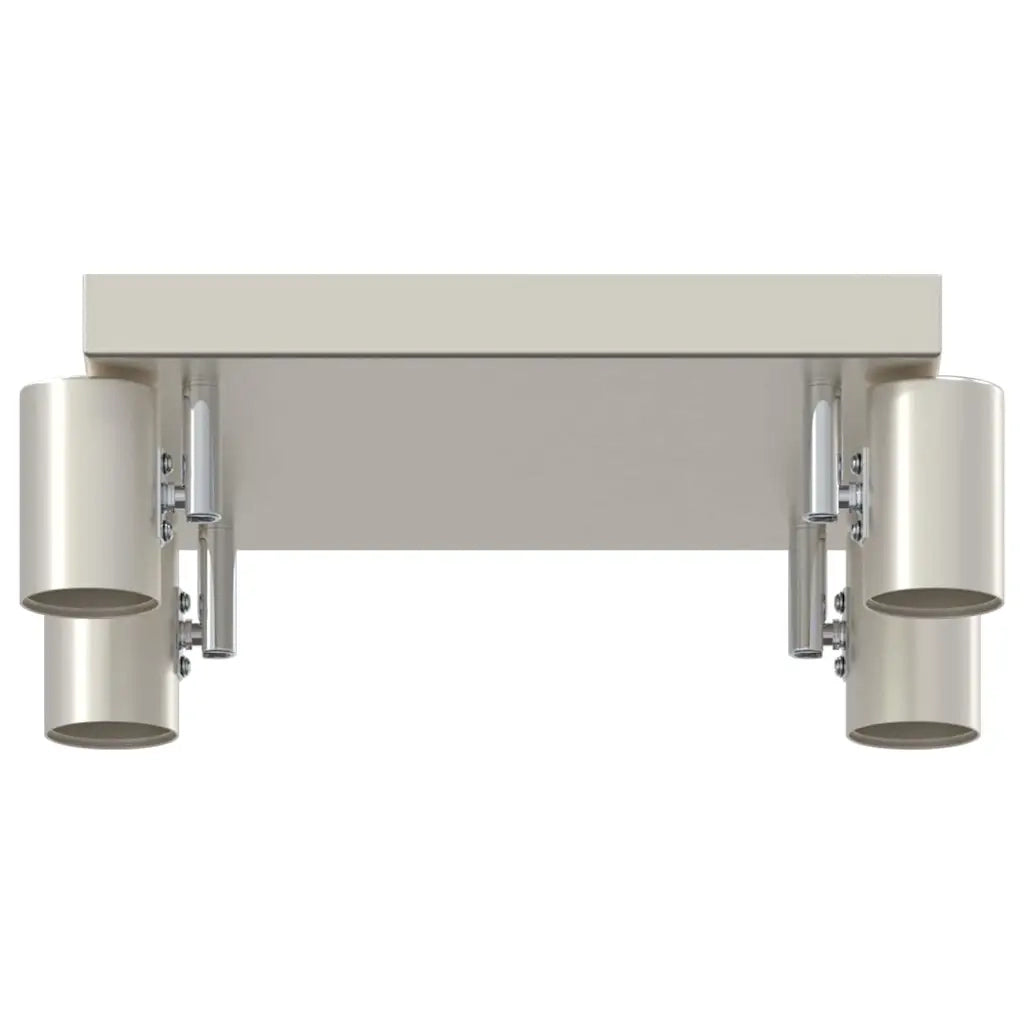 Faretto da soffitto Nichel 26,5 x 26 x 11,5 cm Metallo 4108187