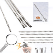 Set di Spazzole Metalliche per Pulizia Pistola a Spruzzo – 5 Pezzi | Diverse Dimensioni | Alta Durata e Versatilità