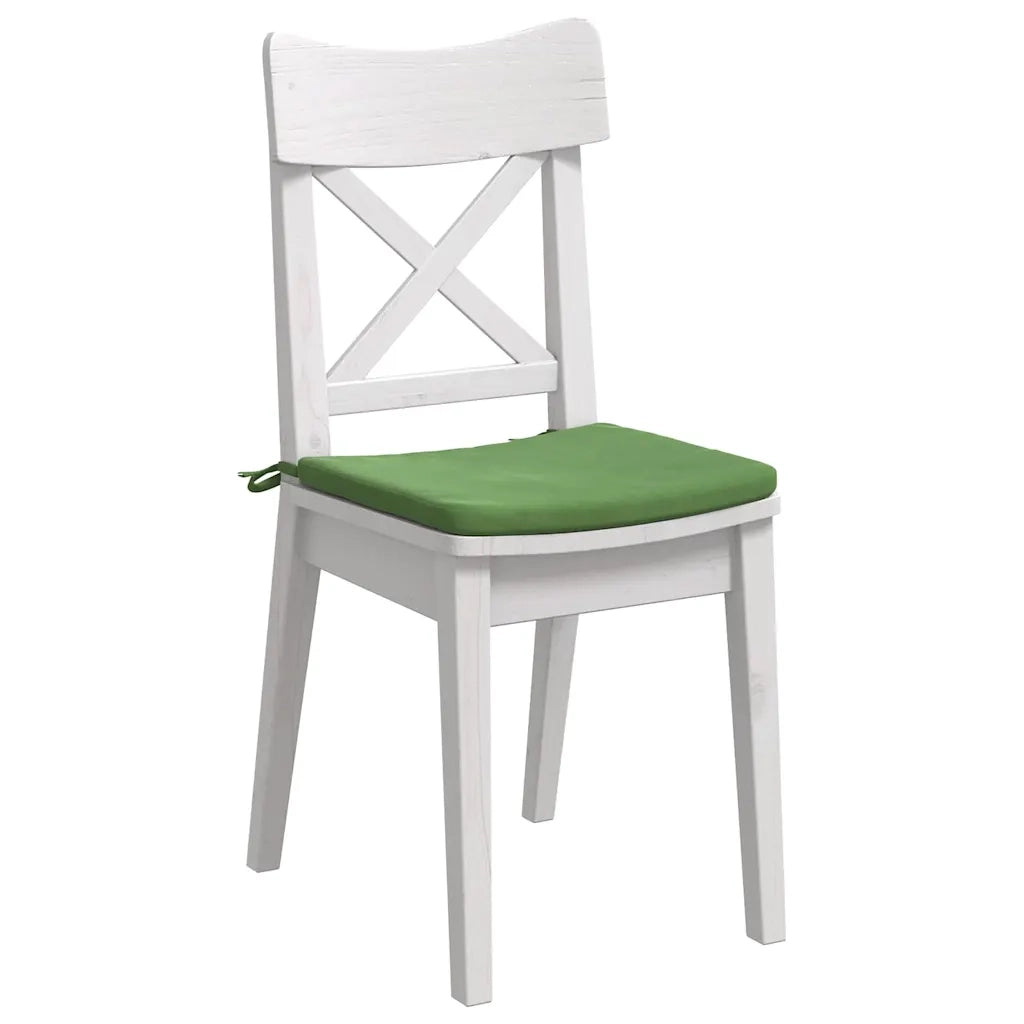 Cuscini per Seduta 4 pcs Verde chiaro 40 x 40 x 3 cm Velluto 42015209
