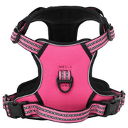 Pettorina per cani con guinzaglio e collare regolabili Grande Rosa 02_0042323
