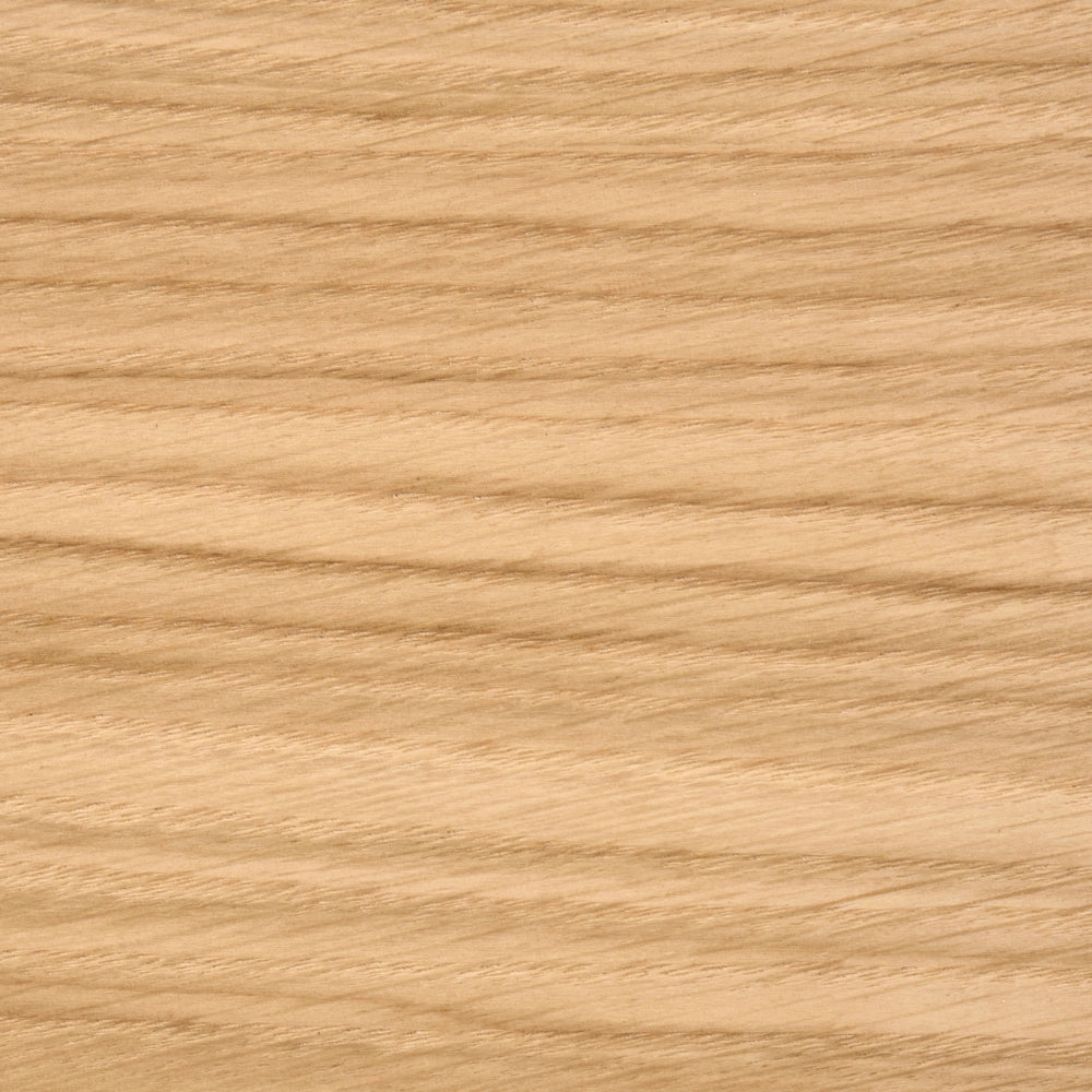 Set di 2 sedie da pranzo con seduta in tessuto grigio chiaro e struttura in legno massiccio chiaro retrò senza braccioli