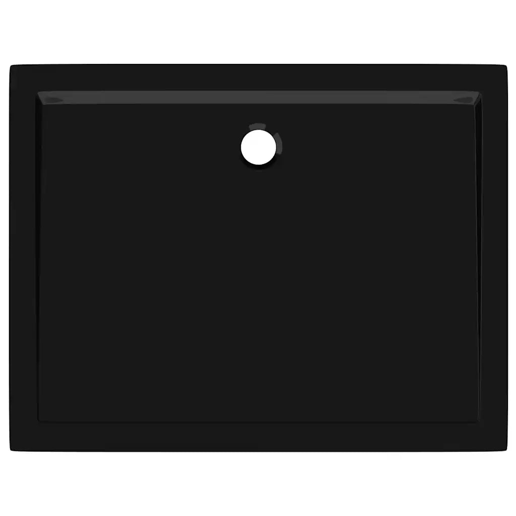 Piatto Doccia in ABS Rettangolare Nero 80x110 cm CFW1408794