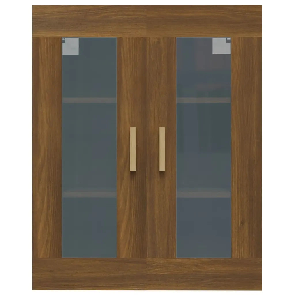 Armadietto Pensile a Parete Rovere Marrone 69,5x34x90 cm cod mxl 23663