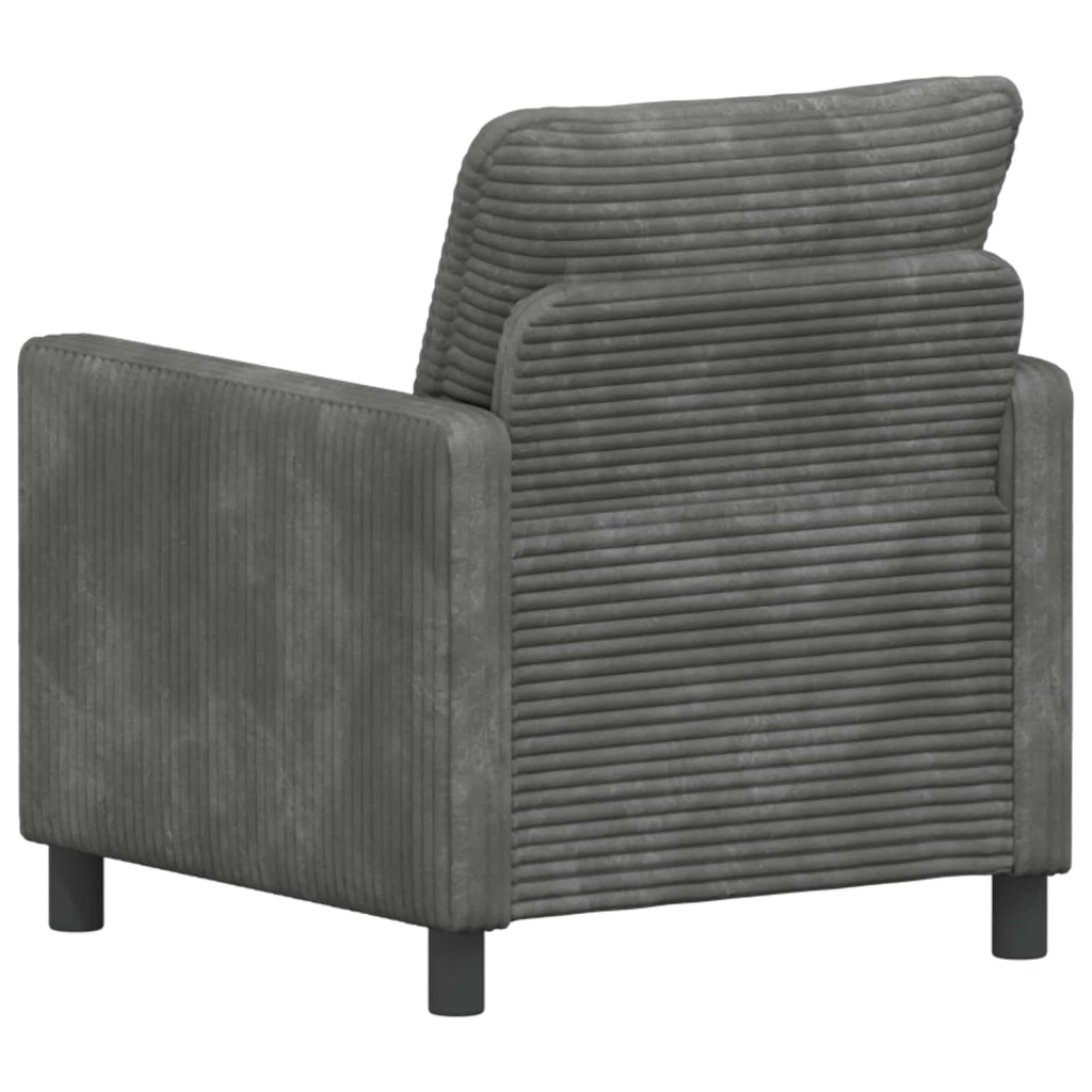 Divano Grigio Chiaro 76 x 81 x 87,5 cm Poliestere