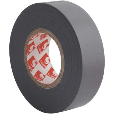 NASTRO PVC ISOLANTE SCAPA - GRIGIO MM 19 ML 25- 10 pezzi