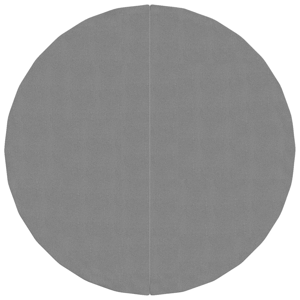Telo Sotto Piscina Grigio Chiaro Ã˜244 cm Geotessile Poliestere