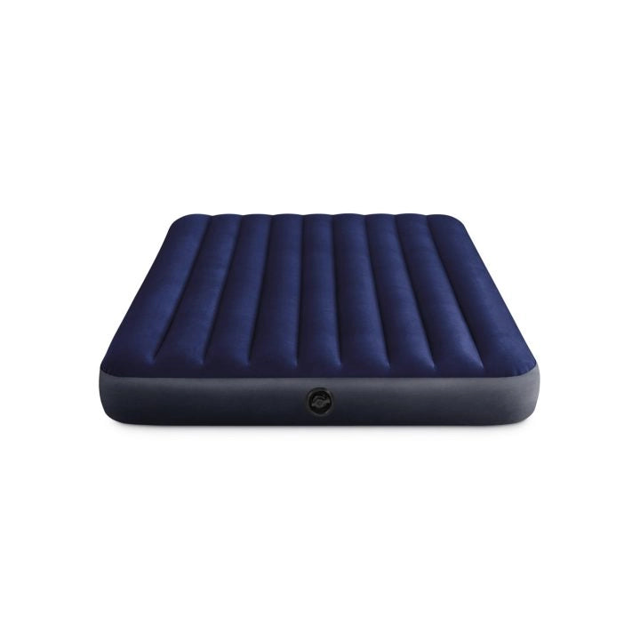 MATERASSO GONFIABILE CLASSIC DOWNY QUEEN DOPPIO  cm.203x152x25h.  peso kg.4,60 (64759)    INTEX