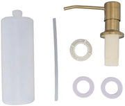 Dispensatore di sapone 360 gradi rotativo - Dispensatore di sapone per cucina - Pompaggio di sapone libero - Sostenibile - 300 ml - Facile da installare