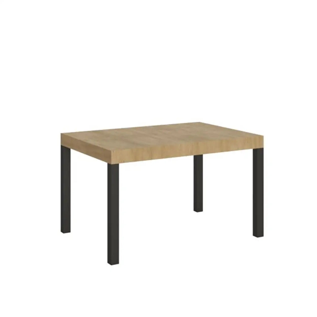 Tavolo allungabile 140/400x90 cm Everyday colore quercia natura gambe antracite