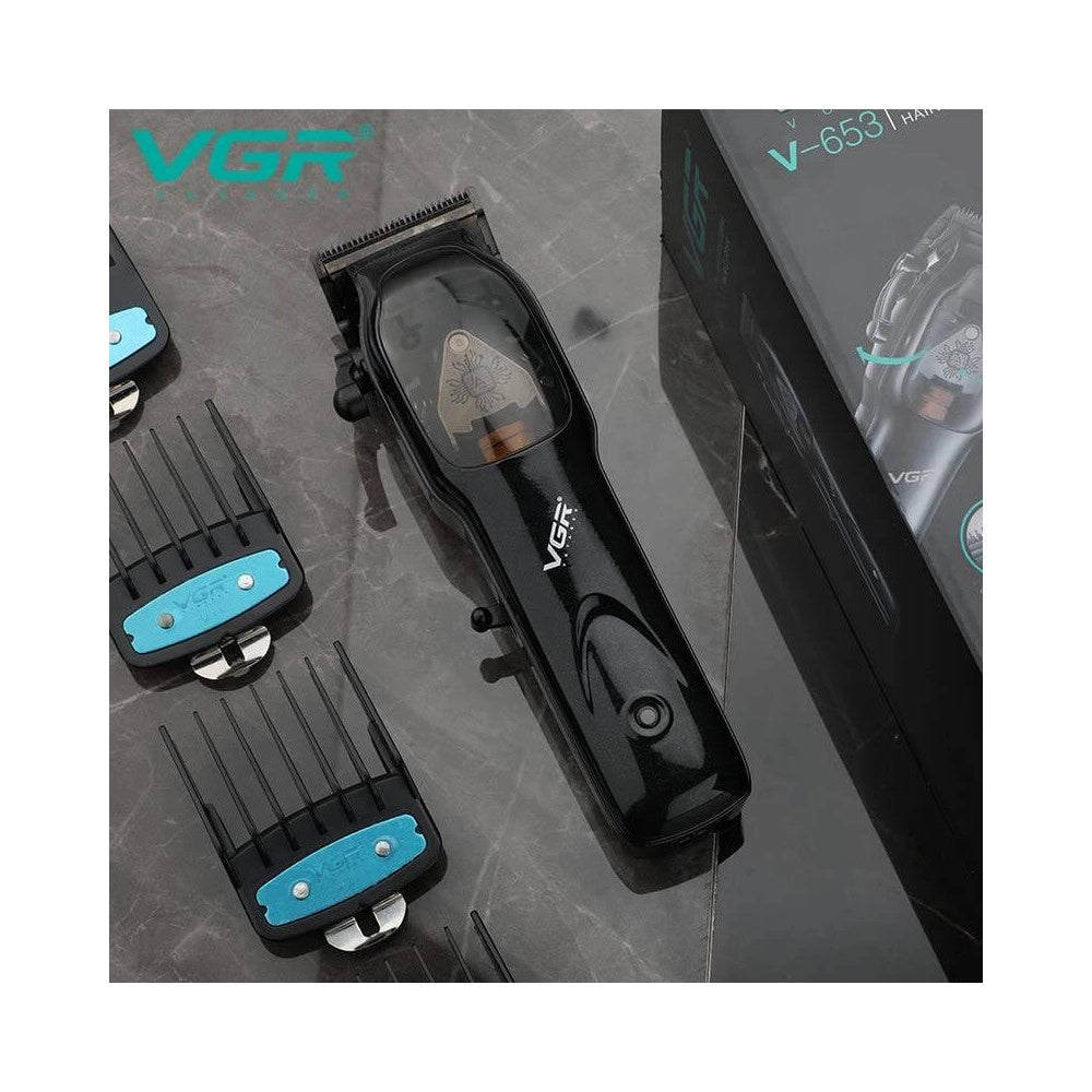 Trade Shop - Tagliacapelli Uomo Professionale Senza Filo Ricaricabile A Batteria 0 Mm Vgr653 -