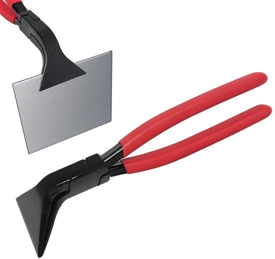 Vouwtang 45° - Piastra per piegatura - Alta qualità - 60 mm di larghezza - Per la piegatura di lastre - Maniglia ergonomico - Per il fai da te