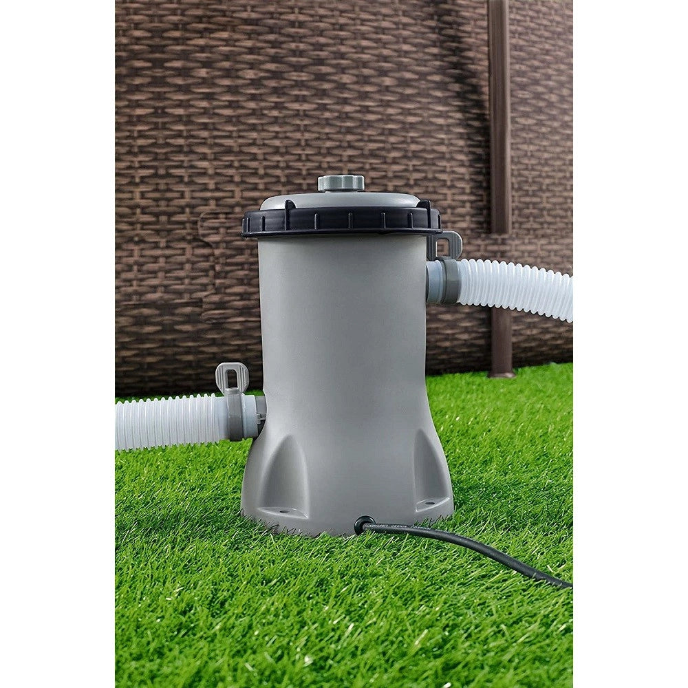 Trade Shop - Pompa Filtro A Cartuccia Tipo Ii Da 2.006lt/h 29w Per Piscine Fuori Terra 58383 -