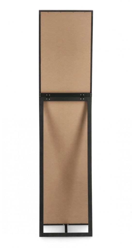 Specchio Rettangolare Nero Moderno da Interno 40x170 - YOUNG