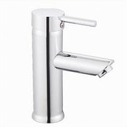 Trade Shop - Rubinetto Bagno Cromato Lucido Miscelatore Orientabile Lavabo A Canna Bassa 87386 -