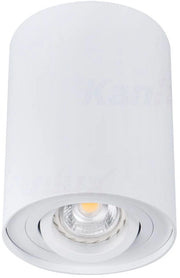 Kanlux BORD 22551 faretto bianco alluminio GU10 orientabile