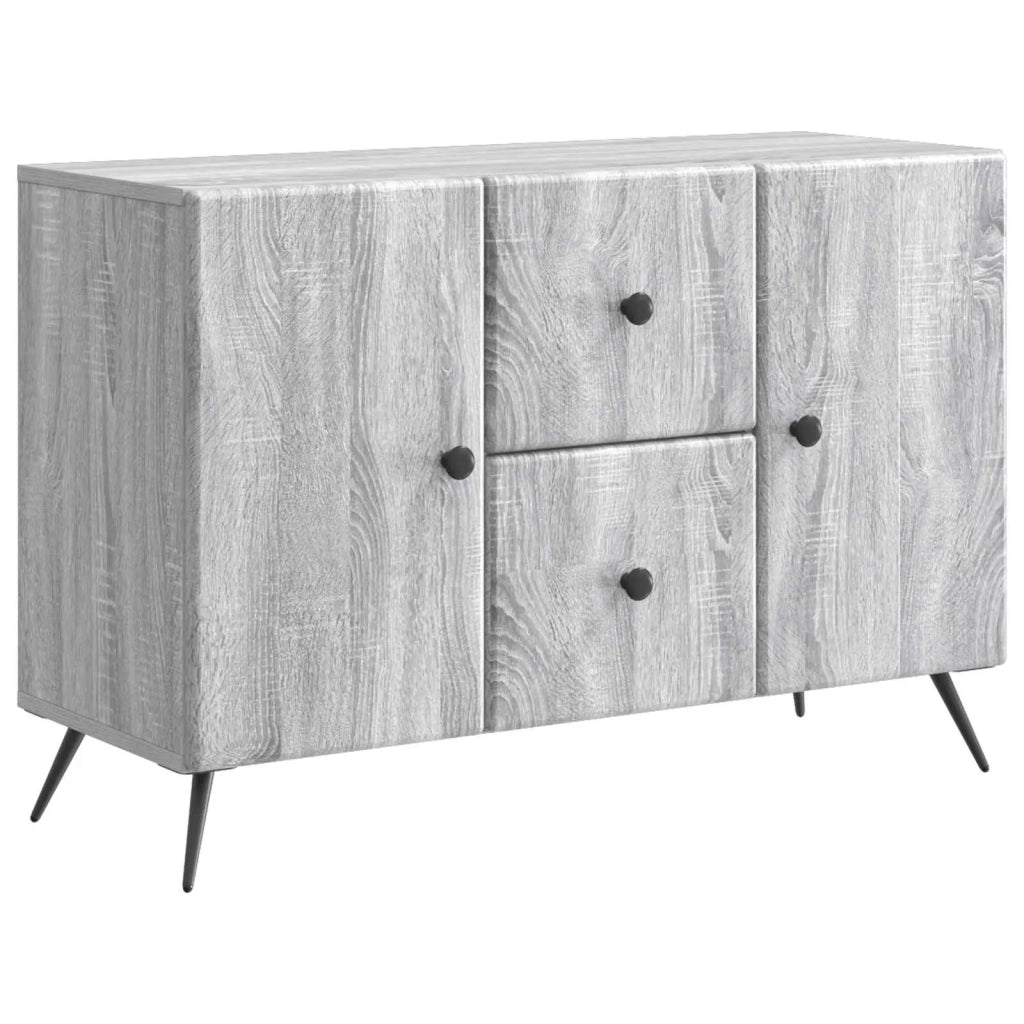 Credenza Grigio Sonoma 89 x 34,5 x 60 cm Legno ingegnerizzato