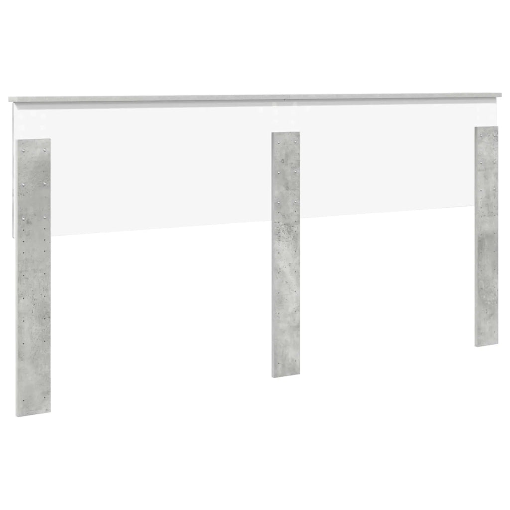 Testiera Grigio cemento Legno ingegnerizzato 888268